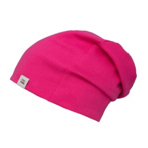 Dětská bavlněná čepice pink