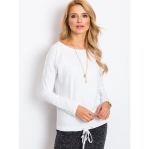 Basic white blouse with