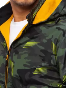 Men's double-sided camo jacket