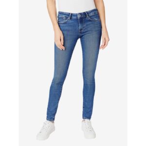 Tmavě modré dámské skinny fit džíny Pepe Jeans Regent -