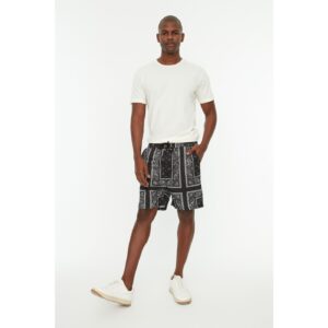 Trendyol Black Men Regular Fit Shorts &