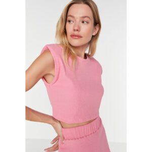 Trendyol Pink Knitted Blouse