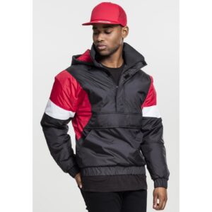 3-Tone Pull Over Jacket black/fire