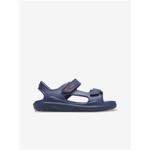 Tmavě modré dětské sandály Crocs Swiftwater