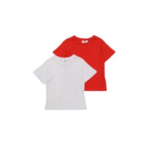 Trendyol White-Multi-Color 2-Pack Boy Knitted