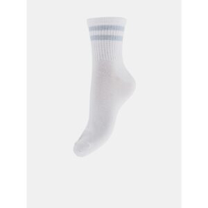 Bílé ponožky Pieces Ally