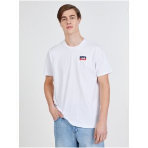 Bílé pánské tričko Lee Logo -