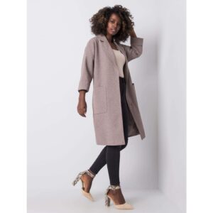 Ladies' brown coat with