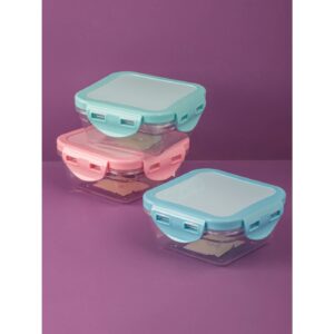 Small blue food container