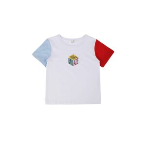 Trendyol White Color Block Boy Knitted