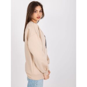 Auriane beige women's sweatshirt