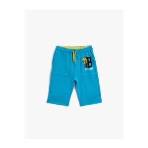Koton Boys Blue Waistband Shorts