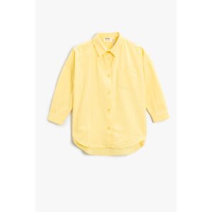 Koton Girl's Yellow Shirt
