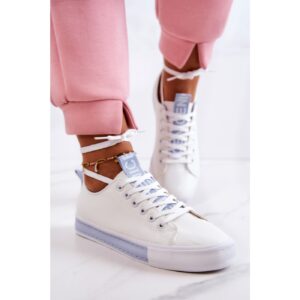 Women's Leather Sneakers White