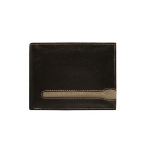 Men's brown wallet made