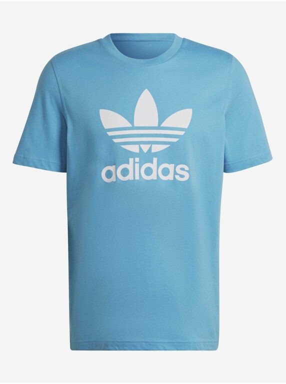 Světle modré pánské tričko adidas