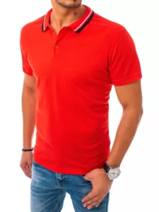 Red polo shirt Dstreet