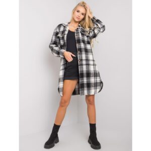Black checked shirt from