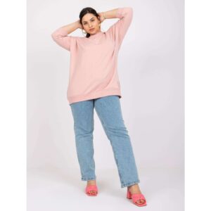 Odile-sized pink cotton blouse