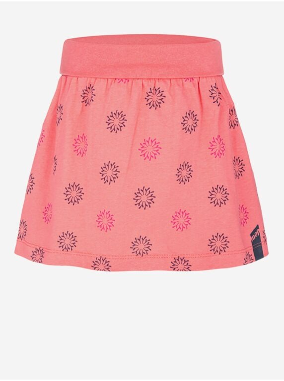 Růžová holčičí vzorovaná sukně LOAP Besrie