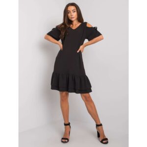 Black dress with cutouts from Elidia RUE