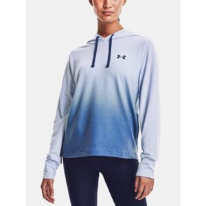 Under Armour Mikina Rival Terry Gradient Hoodie-BLU -
