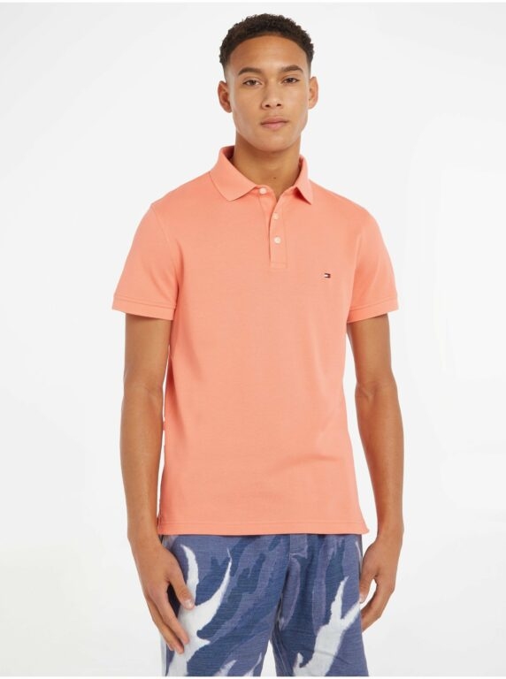 Oranžové pánské polo tričko Tommy