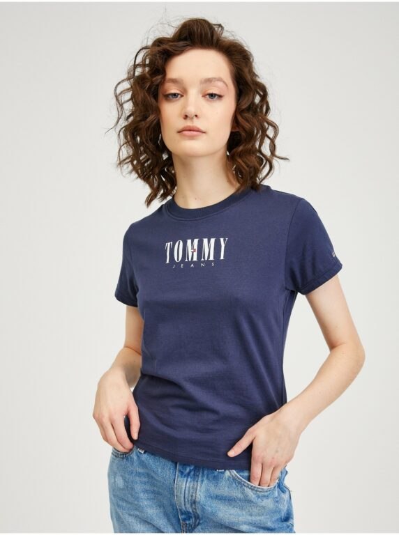Tmavě modré dámské tričko Tommy