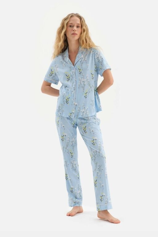 Dagi Pajama Set - Blue