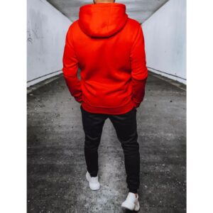 Red and black men's tracksuit