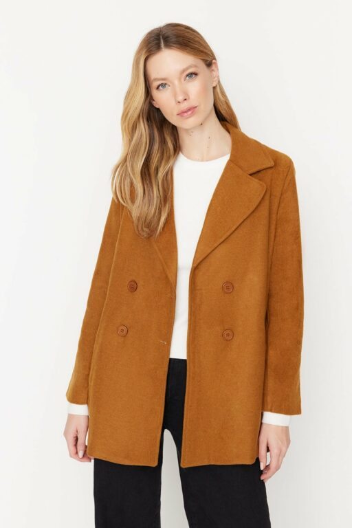 Trendyol Coat - Brown