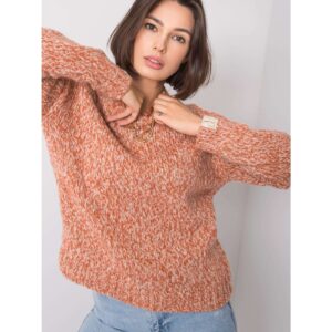 Orange sweater from Gwen