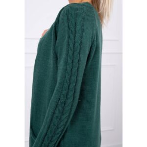Sweater with pockets green