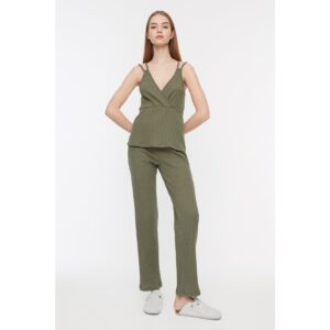 Trendyol Green Camisole Strap Knitted