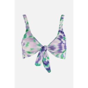 Trendyol Lilac Tie Detailed Bikini