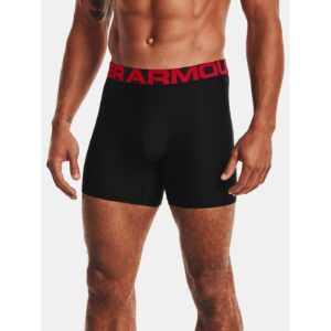 Under Armour Boxerky UA Tech 6in 3 Pack-BLK