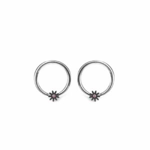 VUCH Silver Dinare earrings