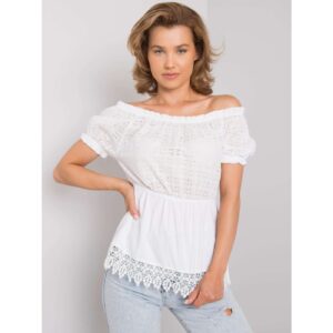 White cotton Spanish blouse