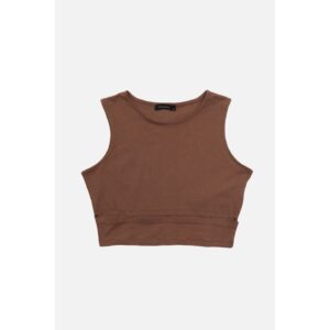Trendyol Brown Cut Out