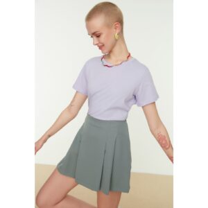Trendyol Mint Pleated Skirt