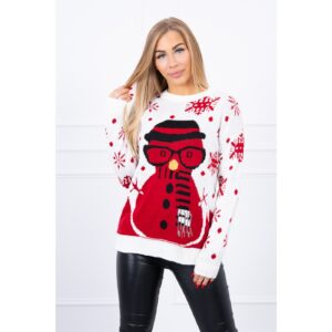 Christmas sweater with a snowman