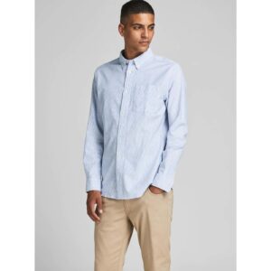 Modro-bílá pruhovaná košile Jack & Jones