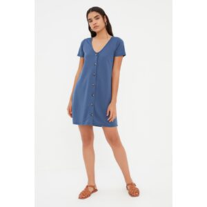 Trendyol Buttoned Shift Knitted