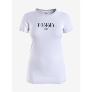 Bílé dámské tričko s potiskem Tommy Jeans