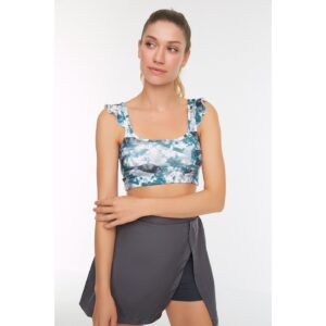 Trendyol Green Frilly Support Sports