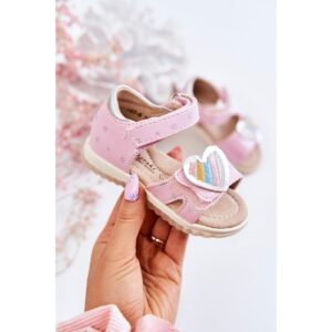 Children's Leather Sandals With