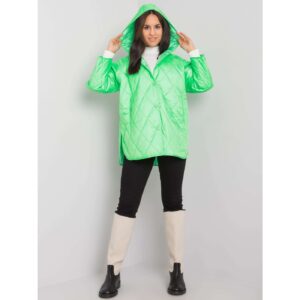 Selah green quilted jacket with
