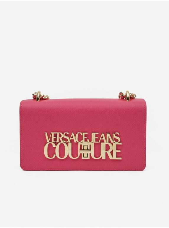 Tmavě růžová dámská kabelka Versace Jeans