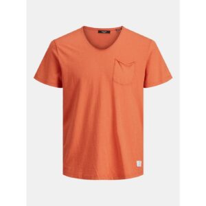 Oranžové tričko s kapsou Jack