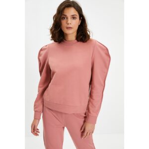 Trendyol Dried Rose Shoulder Detailed Basic Knitted Thin